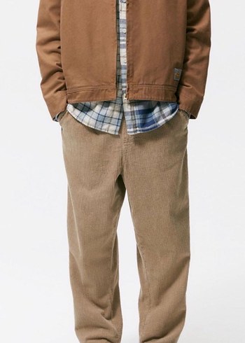 Fitilli Zara pantolon açık renkli satıldı - Görsel 16