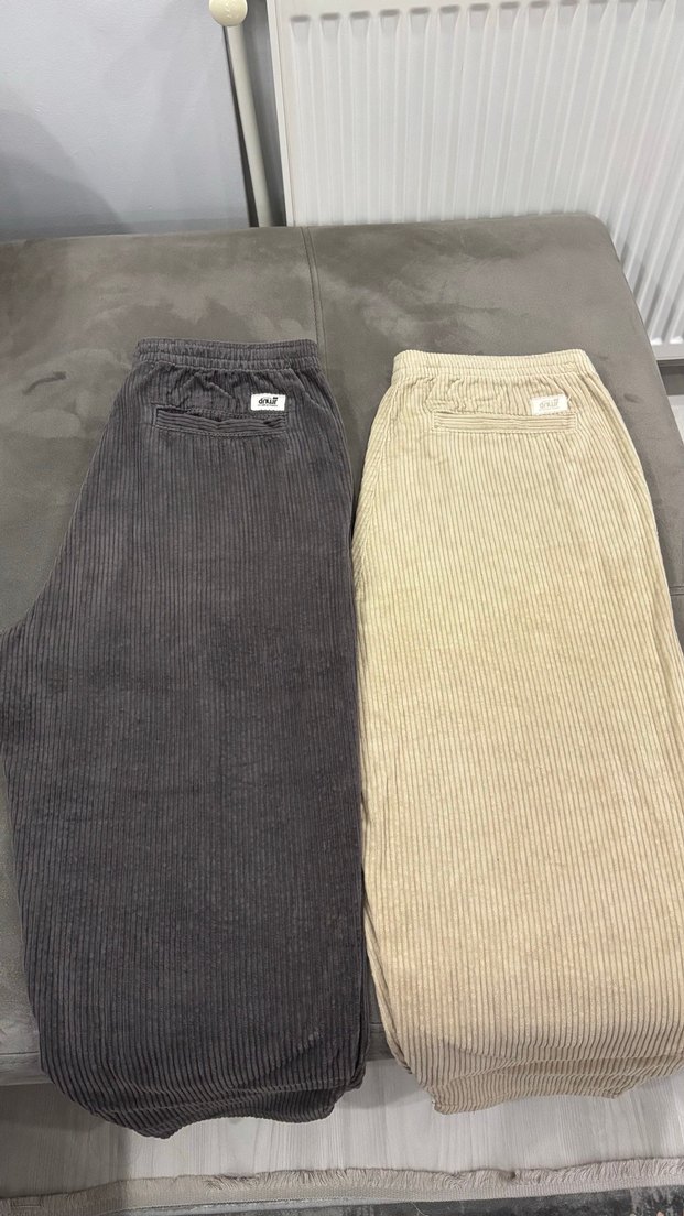 Fitilli Zara pantolon açık renkli satıldı - Görsel 2