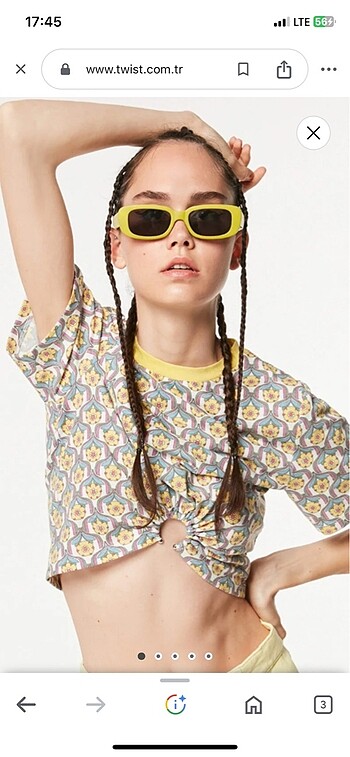 Twist tshirt