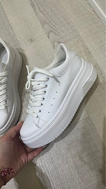 37 Beden beyaz Renk Beyaz spor ayakkabı
