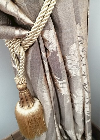 Kahverengi vizon Desenli Perde - Görsel 7