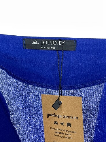 34 Beden lacivert Renk Journey Bluz %70 İndirimli.