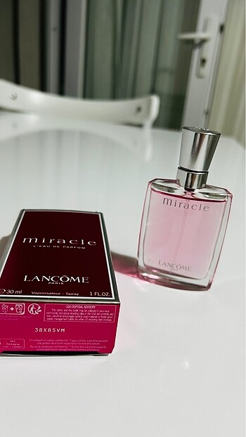 Orijinal lancome miracle parfüm
