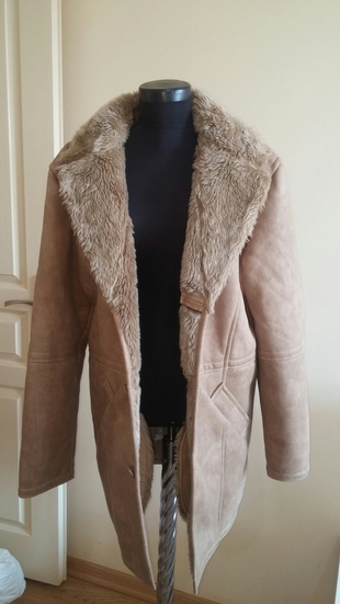 zara man ici kurklu mont