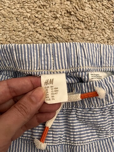 12-18 Ay Beden H&M rahat pantalon
