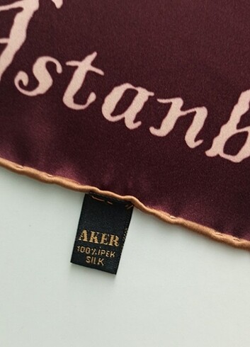  Beden mor Renk Aker İpek Eşarp 