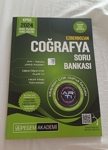 2024 KPSS Coğrafya Soru Bankası 