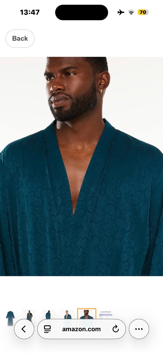 Savage X Fenty Erkek Sabahlık - Görsel 3