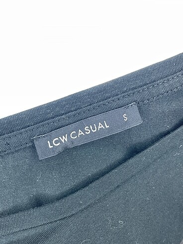 s Beden siyah Renk LC Waikiki T-shirt %70 İndirimli.