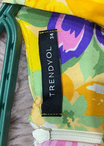 Çiçek Desenli Uzun Kollu Mini Elbise - Görsel 2