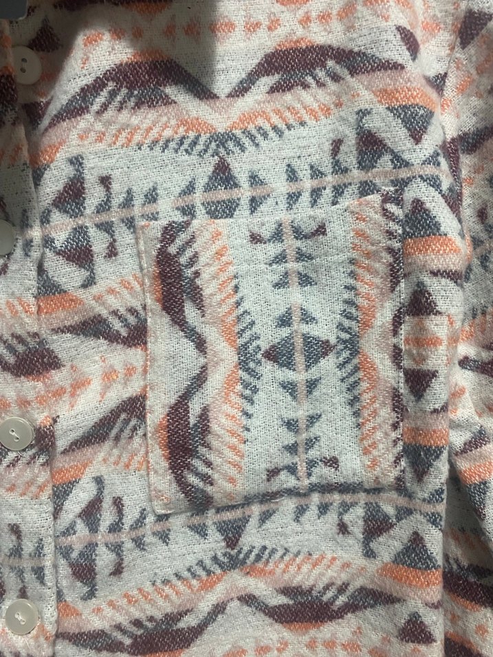 Uzun Kollu Bohem Desenli Kadın Gömlek Elbise-Tunik - Görsel 3