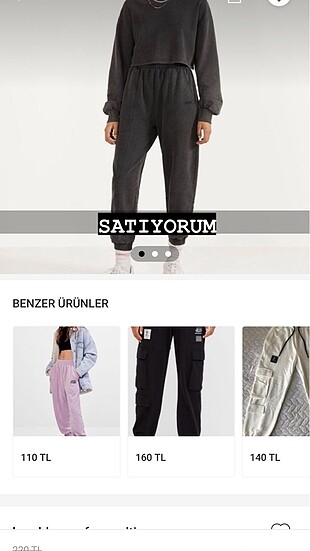 BERSHKA EŞOFMAN ALTI