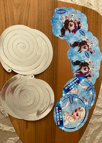 Karlar Ülkesi Temalı Parti Süsü Seti - Görsel 3