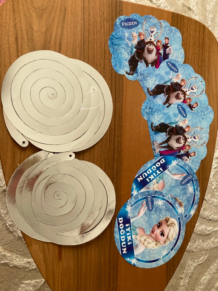 Karlar Ülkesi Temalı Parti Süsü Seti - Görsel 3