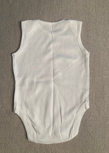 Mothercare Kolsuz Beyaz Bebek Body - Görsel 2