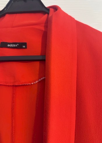 Addax Narçiçeği ŞAL yaka blazer