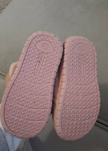 Kız Çocuk Pembe Nakışlı Sıcak panduf - Görsel 2