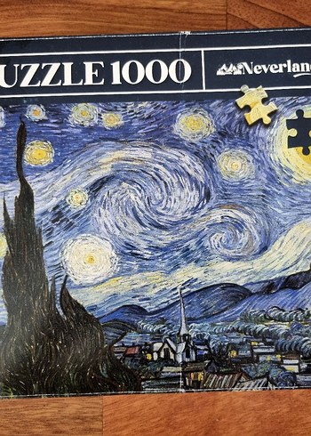 Neverland 1000 Parça Mavi Gökyüzü Puzzle