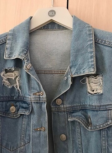 m Beden Denim Kot Ceket
