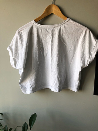 26 Beden Kısa beyaz tshirt