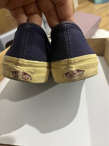 39 Beden lacivert Renk Vans Sneaker