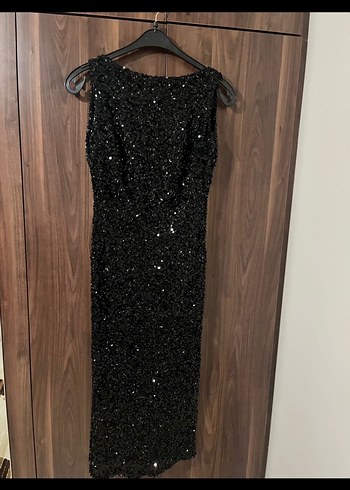 Happy to Wear siyah payet elbise - Görsel 3