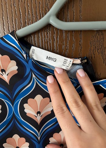 mango bohem tarz mini elbise - Görsel 3