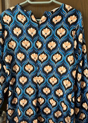 mango bohem tarz mini elbise - Görsel 4