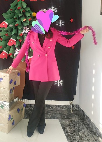 pembe kadın ceket