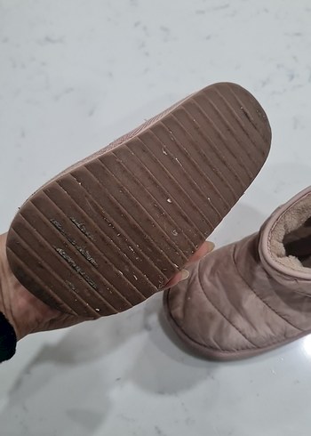 Kızlar için Bej Sıcak Terlikler - Görsel 3