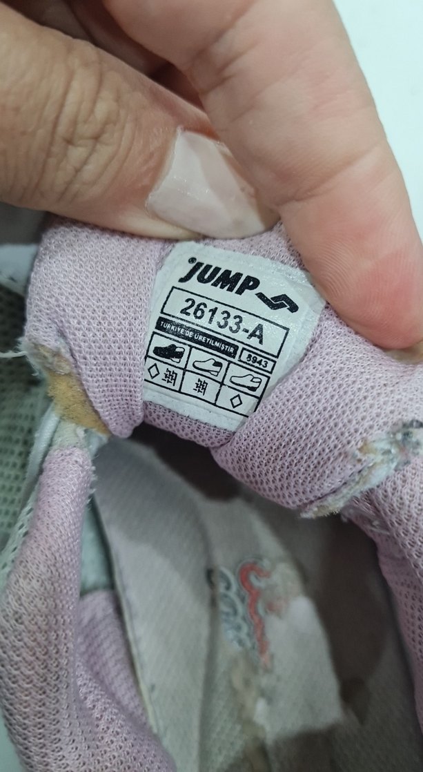 Kız Çocuk Pembe Yılan Desenli Spor Ayakkabı - Görsel 3