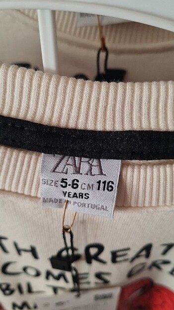 Zara 2li Takım 5-6 yaş 116 cm