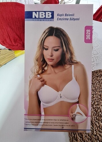 Nbb Kaplı Balenli Emzirme Sütyeni - Görsel 11
