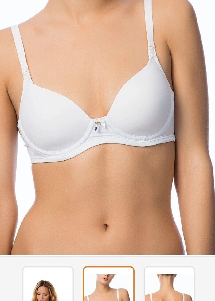 Nbb Kaplı Balenli Emzirme Sütyeni - Görsel 2