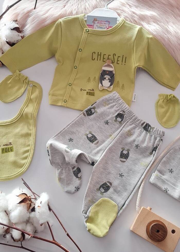 5 li Hastane Çıkışı Seti ???? - Görsel 3