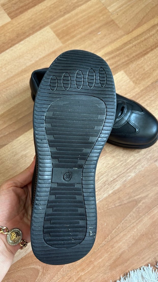 Siyah kadın Spor Ayakkabı Bağcıkları - Görsel 3