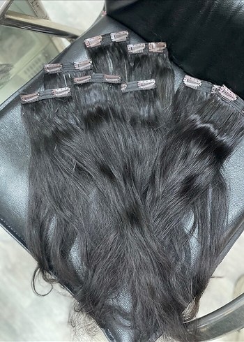 3lü Set 65cm Doğal Renk Koyu Kestane Gerçek ÇıtÇıt
