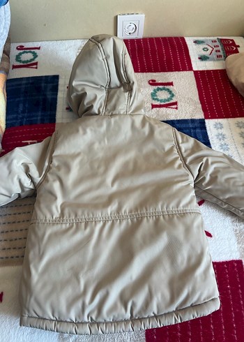 Kapşonlu mont - Görsel 6