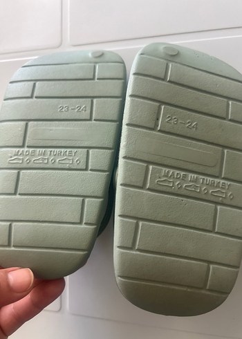 Haki yeşili Erkek Çocuk Terliği - Görsel 6