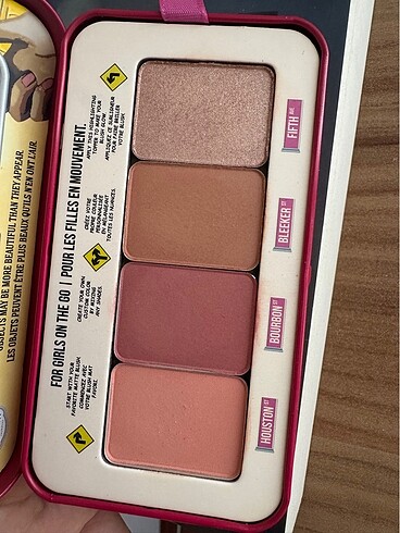  Beden The Balm allık