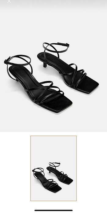 PULL&BEAR topuklu sandalet