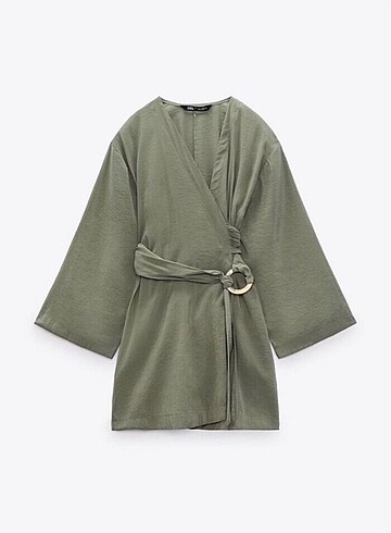 Zara Zara Kimono Elbise