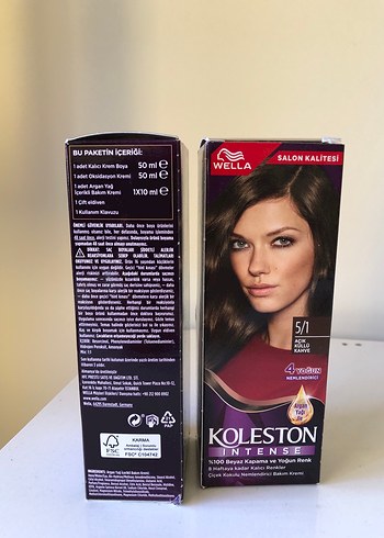 2 adet Wella Koleston Intense 5/1 Saç Boyası - Görsel 3