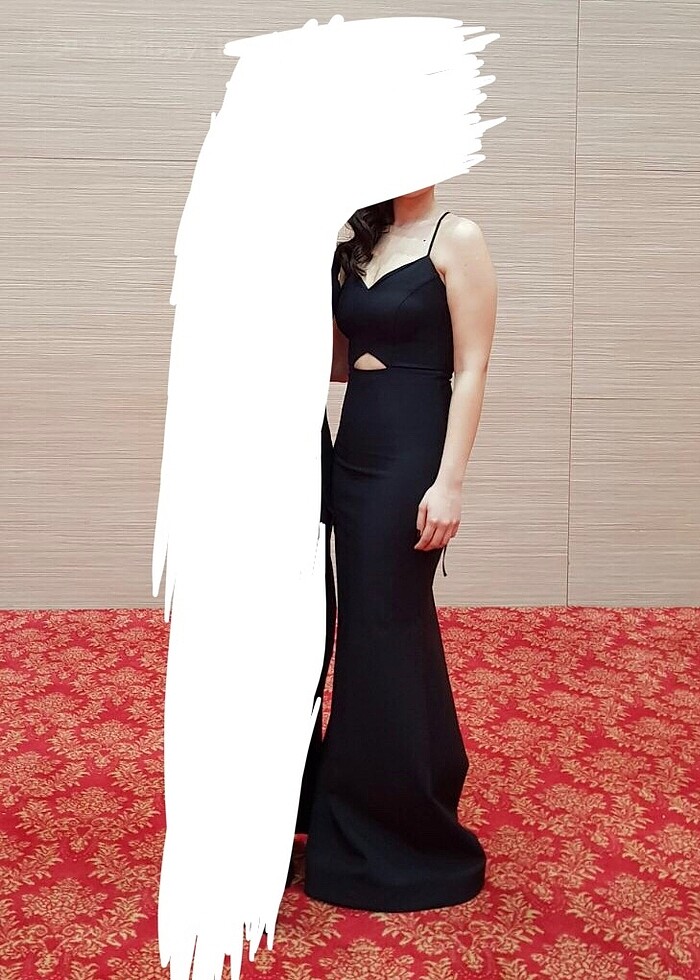 Siyah elbise - Görsel 4