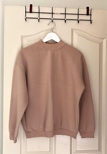 krem rengi sweatshirt