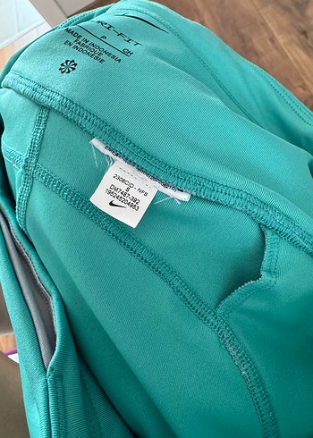 s Beden Turkuaz Sıfır Nike Kadın Spor Tayt
