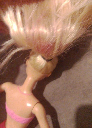 Pastel Pembe Denizkızı Bebek barbie - Görsel 2