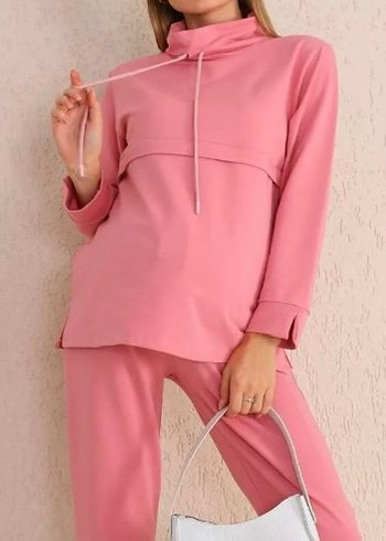 xl Beden Hamile Pembe Kadın Regular Fit Eşofman Takımı