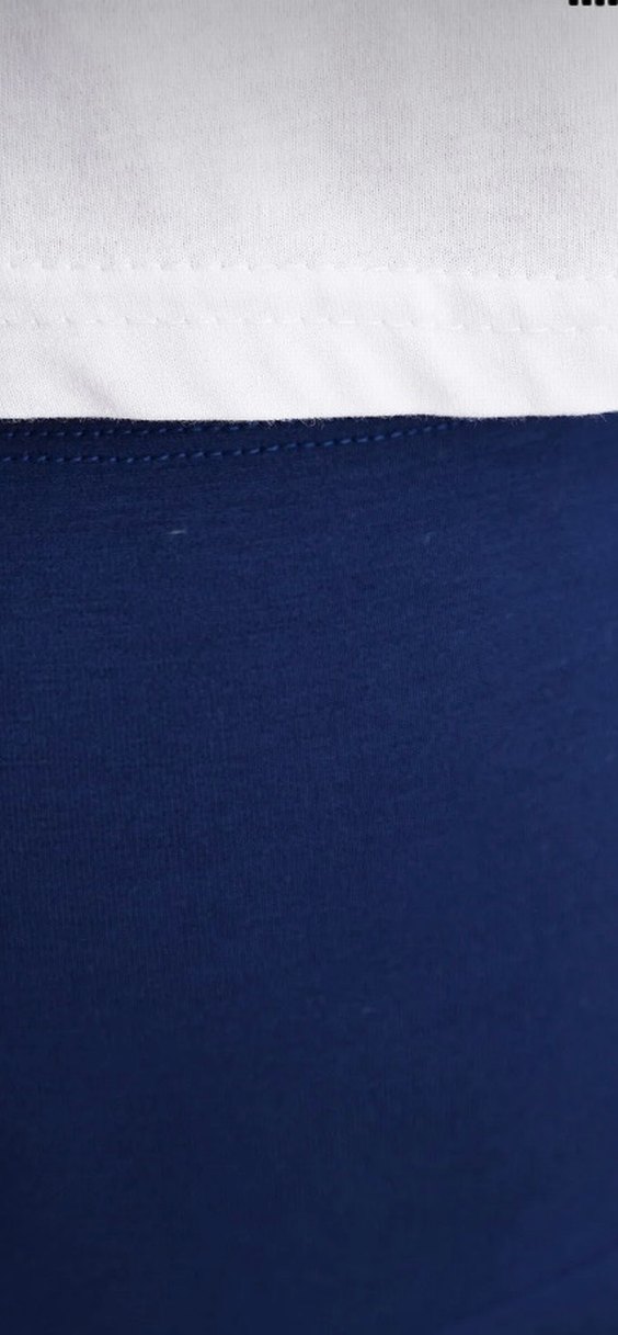 Koyu Mavi Rahat Kesim Hamile Pantolonu - Görsel 5