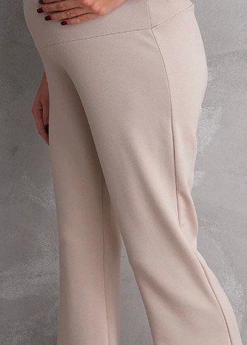 Bej Hamile Pantolonu, Normal Boy, Rahat Kesim - Görsel 4